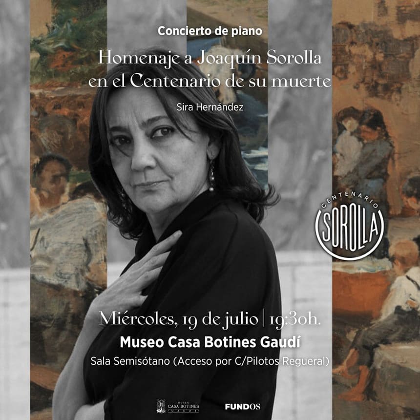 Sira Hernández estrena su último trabajo dedicado a Sorolla 